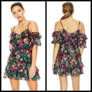 💕TALULAH💕 Sundown Salsa Mini Dress ~ Floral Print S NWT